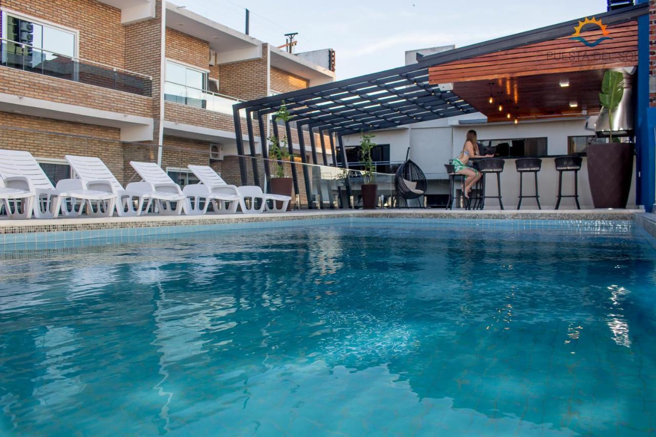 Hotel Puesta del Sol Encarnación Exterior foto